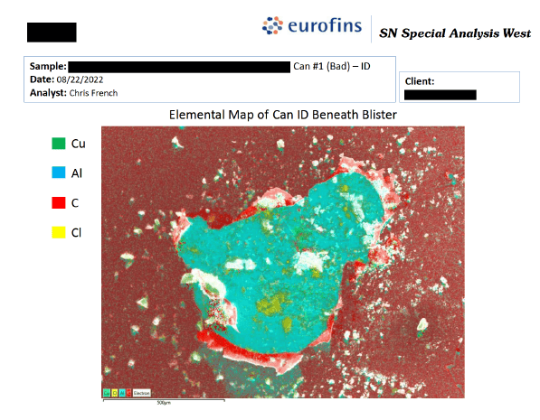 Fig. 4 - SEM-EDX